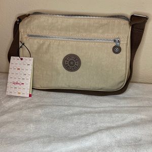 Kipling Callie Crossbody Bag Creme Beige Combo HB6490